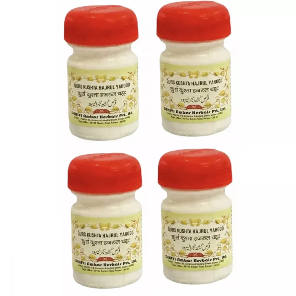 Dehlvi Ambar Qurs Kushta Hajrul Yahud - 30 Tabs (Pack of 4)